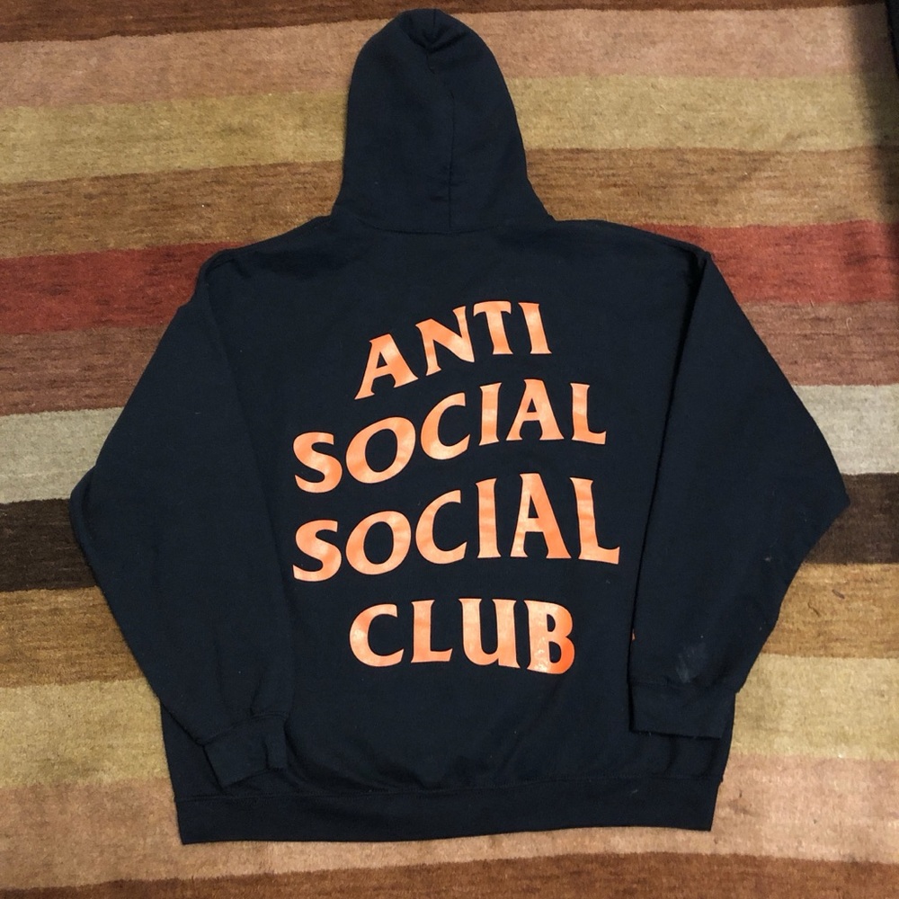 Anti Social Social Club Black Hoodie